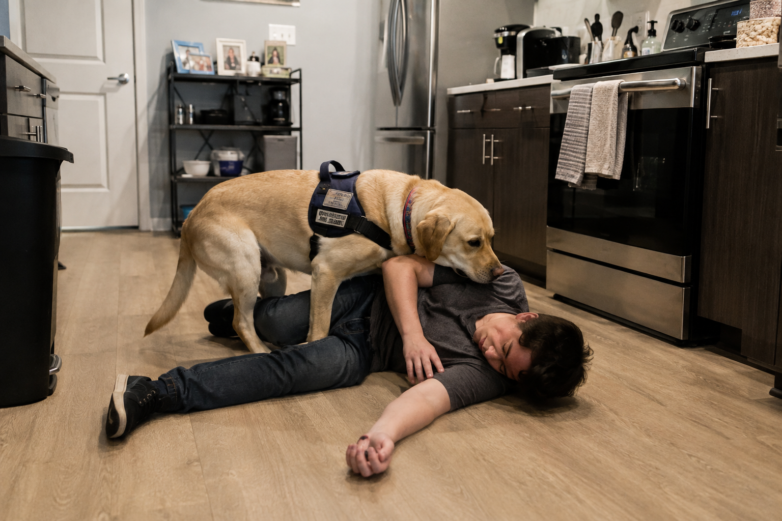 Service animal partnership for independence and companionship